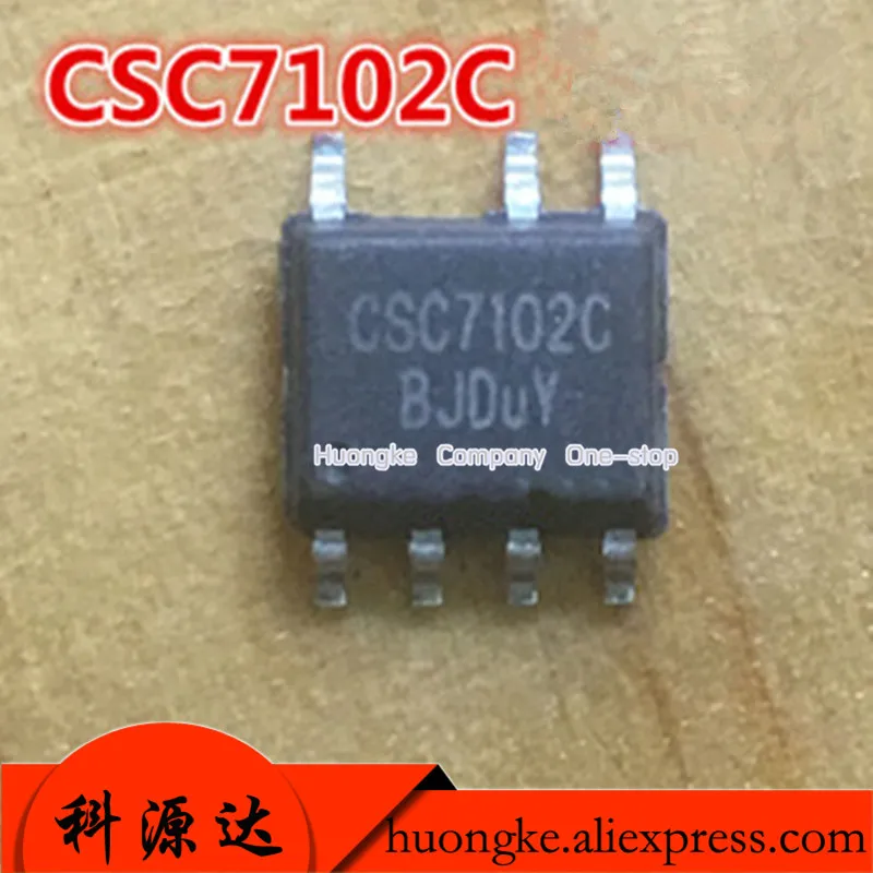 10 бр./лот на чип за защита на хранене CSC7102C SOP7 Изображение 0