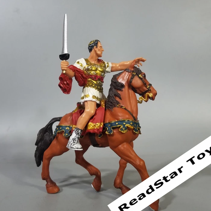1/18 PVC фигурка Симулация модел на средновековен рицар на Римския Цессара велики Изображение 0