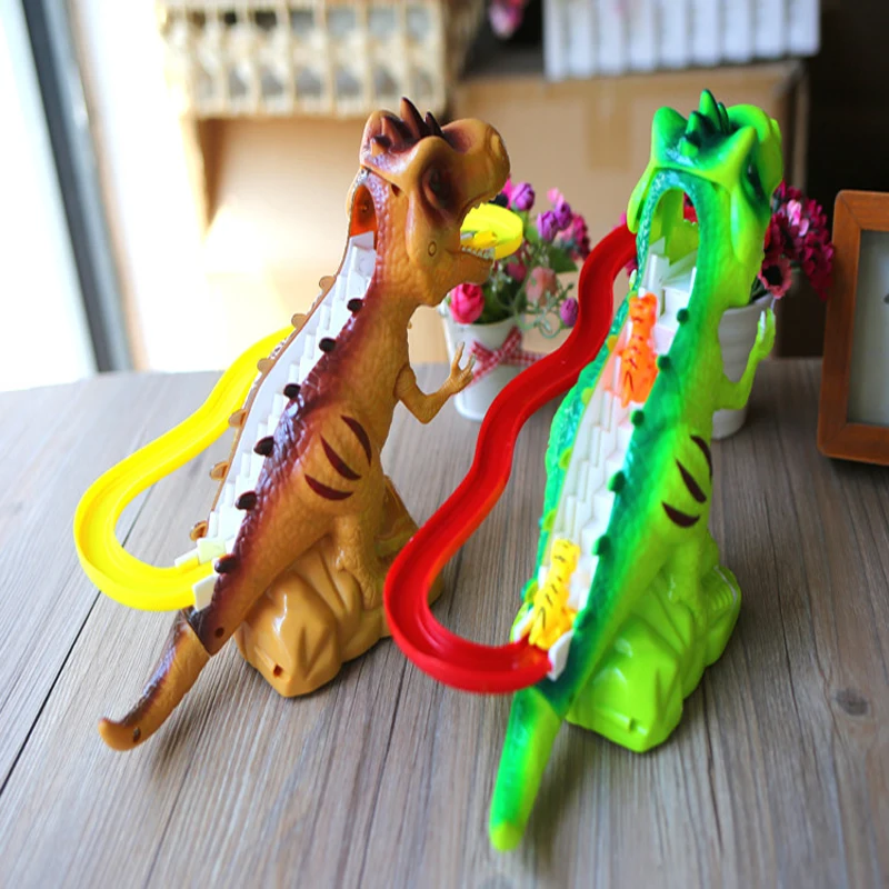 Интерактивна играчка-динозавър с нежна песен Електронна музика Забавен подарък за рожден ден момчета и момичета Ново Светещо играчка Изображение 4