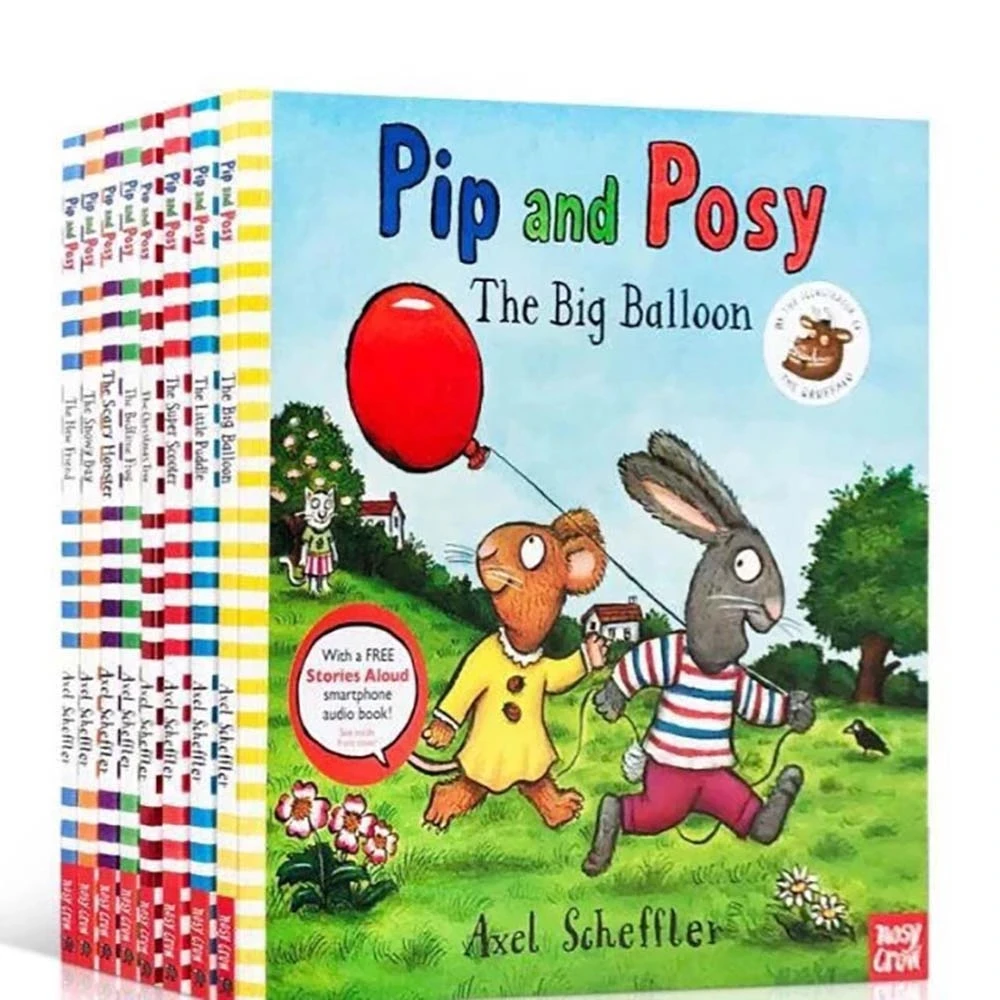 9 Тома Pip And Posy Английска оригинална книжка с картинки Детски обучение на емоционална интелигентност Образование книжка с картинки дете Изображение 0