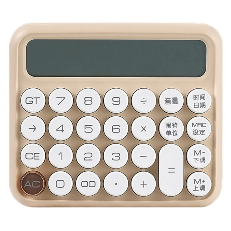 Настолен калкулатор DXAB 12-цифрен стандартен калкулатор с голям LCD дисплей офис калкулатор Основен калкулатор за домашна употреба Изображение 5
