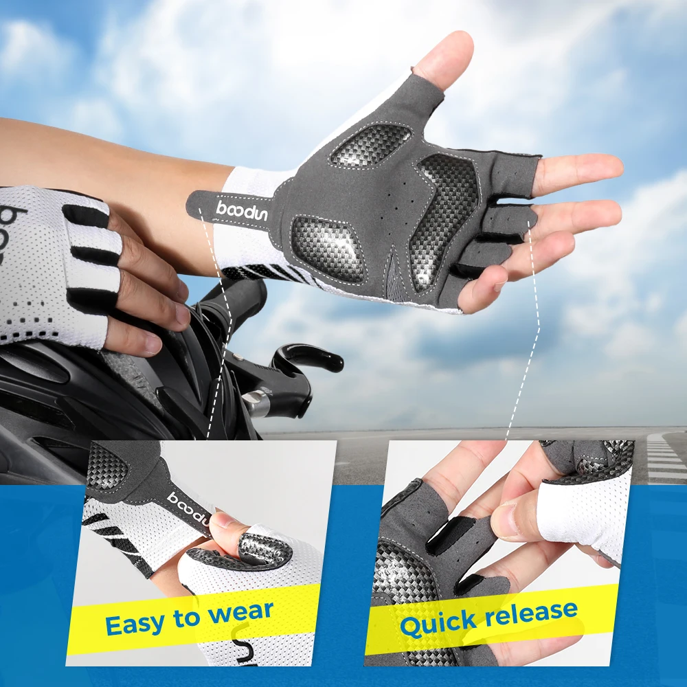 Велосипедни ръкавици с половин пръст, тактически специализирани ръкавици за състезания по планинско колоездене, колоездене, ръкавици, мъжки мини дишащи ръкавици противоударные Изображение 4