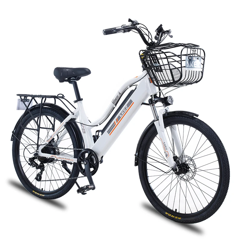 Електрически велосипед AKEZ 26 инча за жени 36/350 W Изображение 4