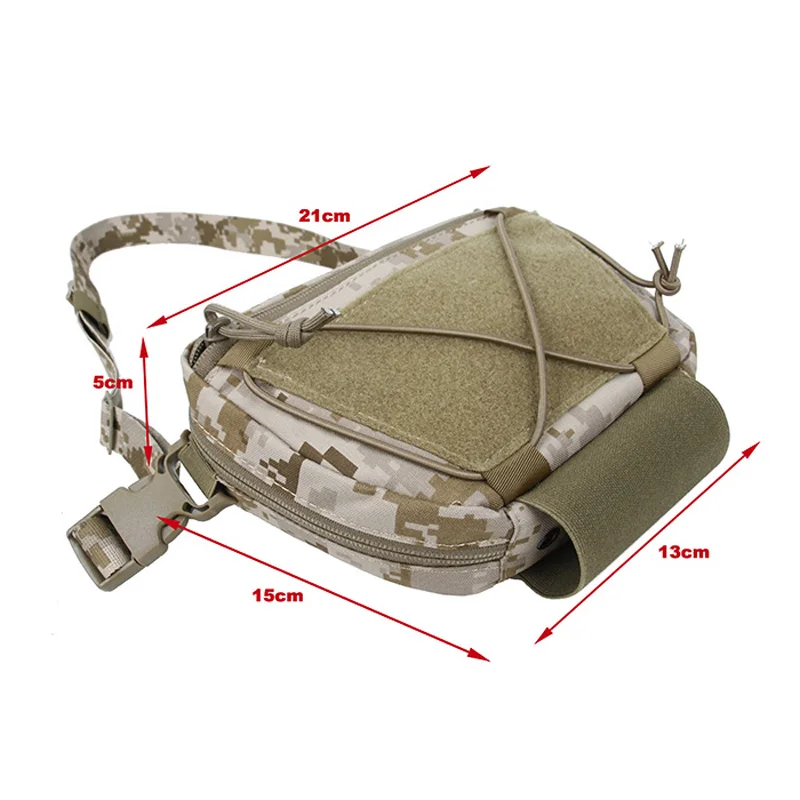 НОВА Тактическа Жилетка, Нагрудная Подвесная чанта MK3 MK4 D3CRM, по-дълги чанта за корема, чанта на едно рамо TMC3643-AOR1 Изображение 2