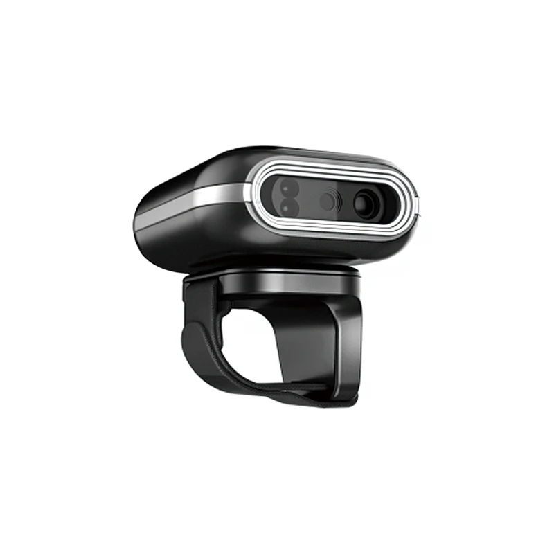 Xeumior преносим 1D 2D скенер мини джобен размер с кольцевым носимым безжичен баркод баркод за складови запаси MN220 Изображение 2