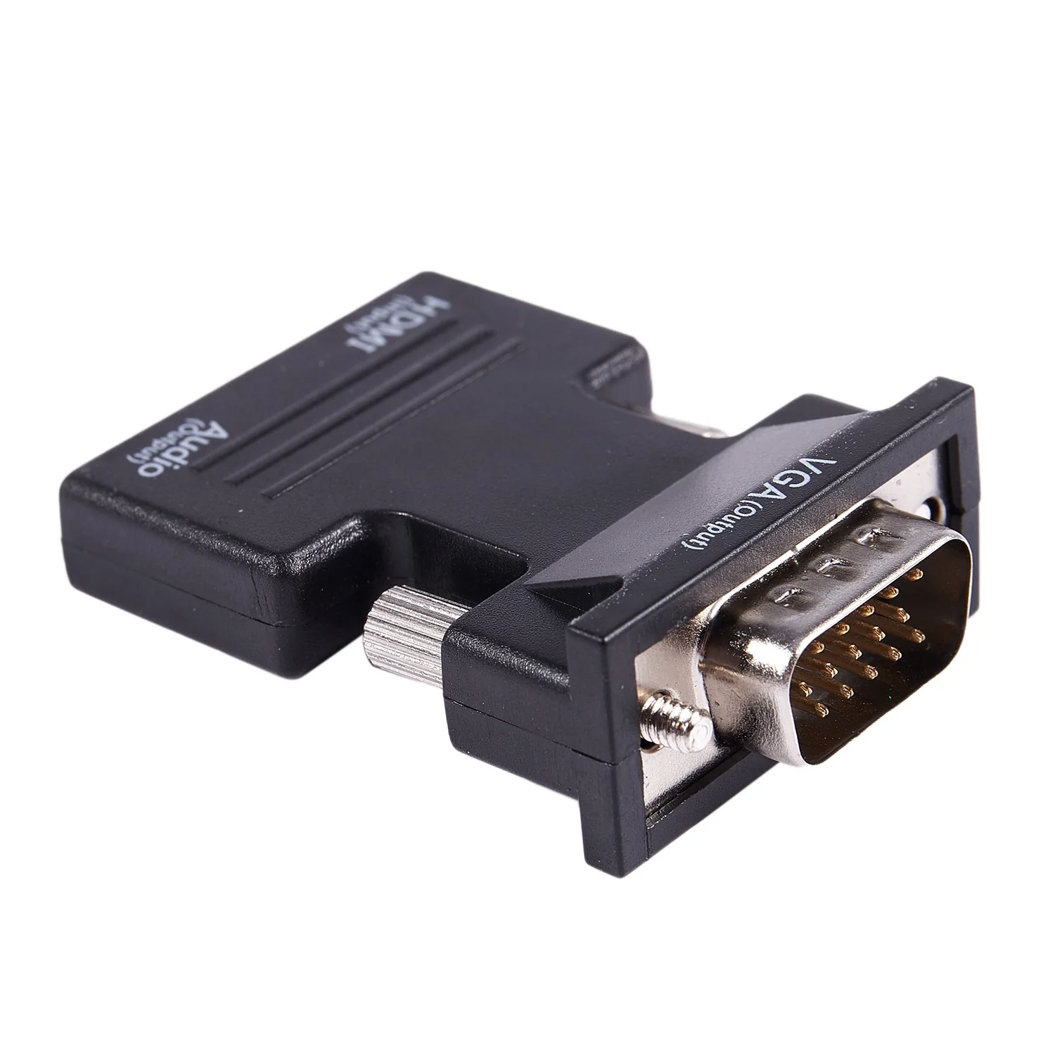 1080P HDMI женски VGA мъжки с аудиовыходом кабел конвертор адаптер Изображение 5
