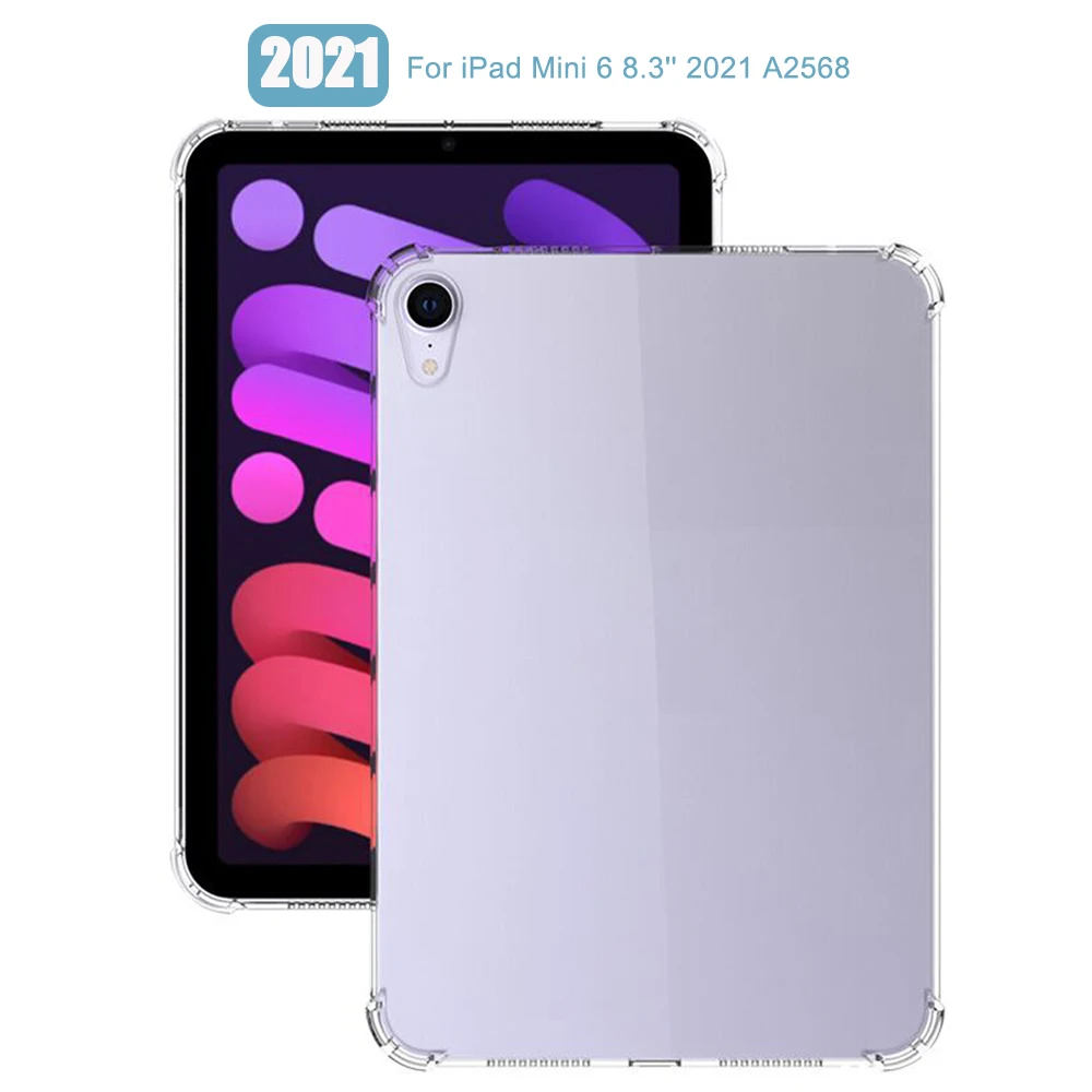 Устойчив на удари силиконов калъф за iPad Mini 6 2021 8,3 