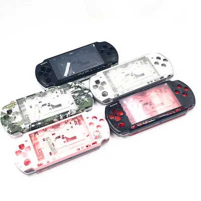 Ограничен корпус, калъф за конзолата PSP 3000, корпус с винтове, бутони, комплект за игрова конзола Sony PSP3000, корпус Изображение 1
