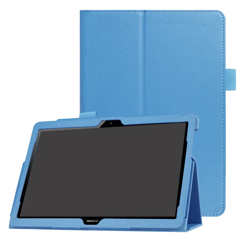 Калъф MediaPad T5 Ultra Slim Flip Stand Кожен Калъф с панти капак Funda За Huawei MediaPad T5 10 AGS2-W09/L09/L03/10.1-инчов Калъф за таблет Изображение 3